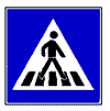 Fu�g�nger�berweg (Linksaufstellung)