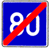 Ende der Richtgeschwindigkeit 80 km/h