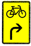 Vorwegweiser f�r bestimmte Verkehrsarten