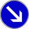 vorgeschriebene Vorbeifahrt