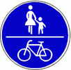 gemeinsamer Fu�- und Radweg