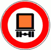 Verbot f�r kennzeichnungspflichtige Kraftfahrzeuge mit gef�hrlichen G�tern
