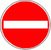 Verbot der Einfahrt